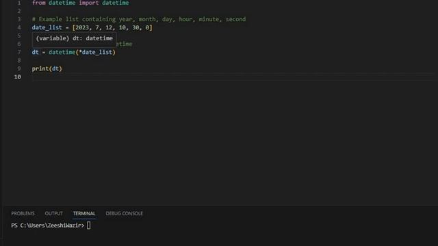 Python List to Datetime Object - Python Tutorial смотреть онлайн