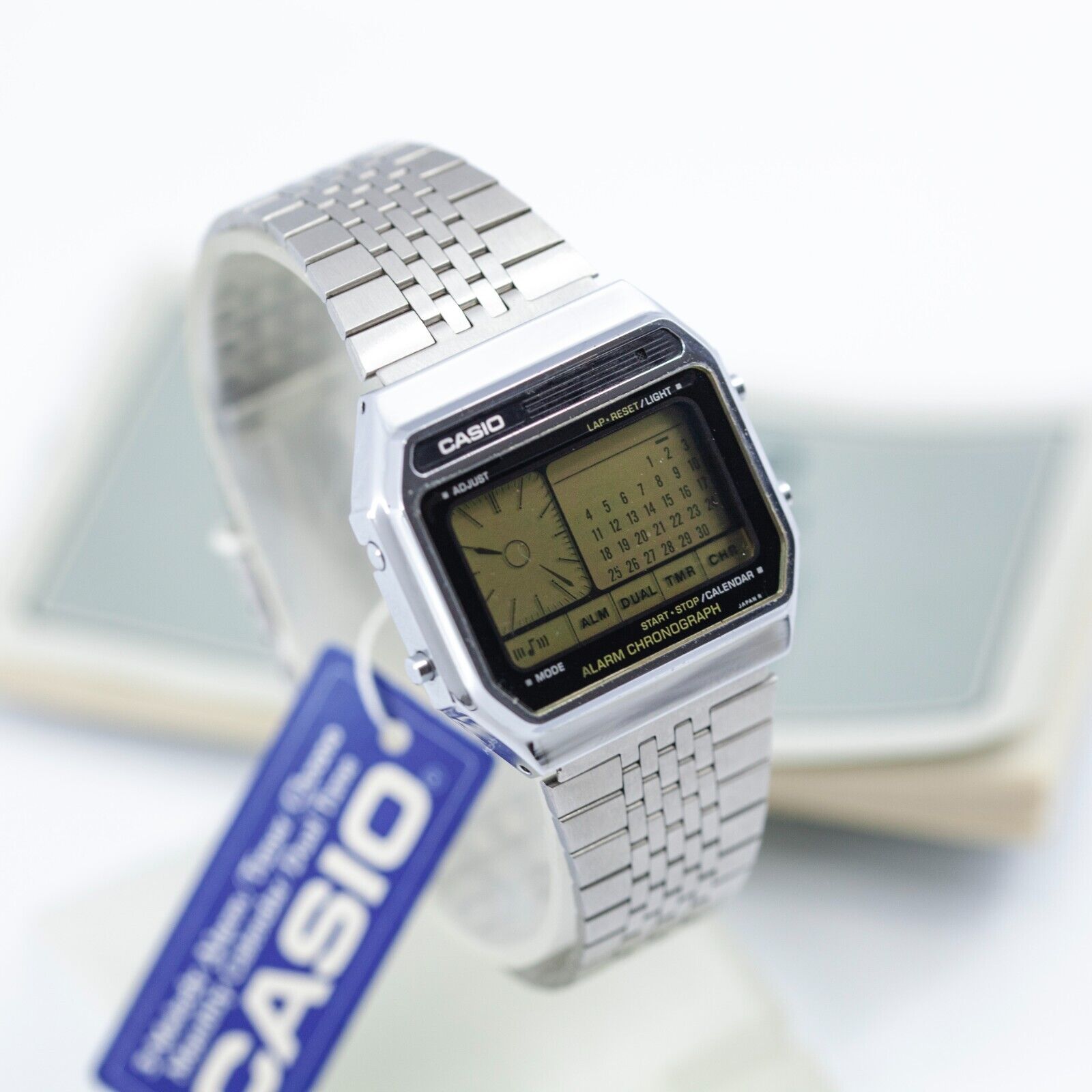 CASIO - AX-250 - Цифровые стрелки. Выпущенные в 1982 году винтажные цифровые часы -ЯПОНИЯ