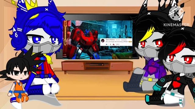 Optimus Prime and his evil versions react to Optimus Prime Answers Your Questions ft. Goku | Desc смотреть онлайн