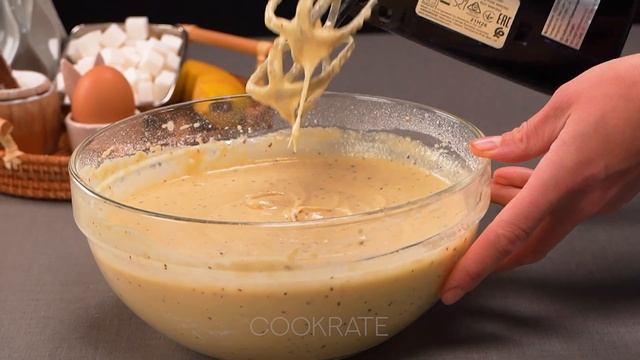 Всего 2 яблока и 2 банана. Этот пирог буквально тает во рту смотреть онлайн