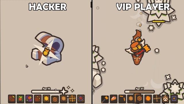 Taming.io Hacker Vs VIP Player - Get Golden Apple Fast?
