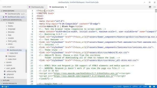 Mendesain Layout Dashboard dan Login Responsive dengan Bootstrap [2] смотреть онлайн