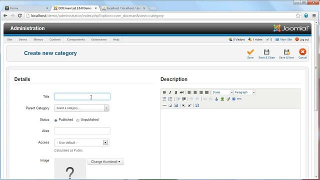 DOCman List 2.6.0 Demonstration (#1) смотреть онлайн