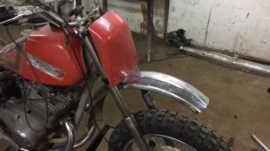 Часть 6 ИЖ Юпитер 5 переделка под кроссовый мотоцикл