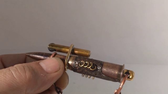 Зажигалка бензиновая из патрона калибра 7.62 своими руками. смотреть онлайн