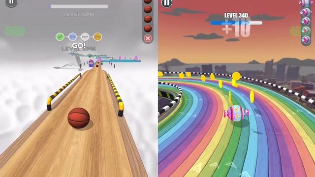 Going Balls, Sky Rolling Ball 3D, Rolling Ball Sky Escape Android IOS All Levels Gameplay