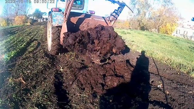 Самодельный ковш на т40 #мтз #самодельный