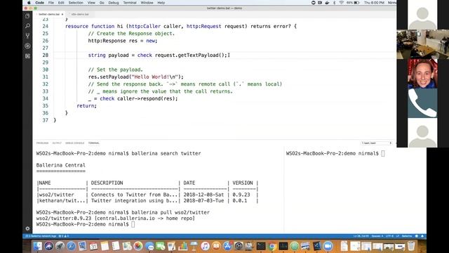 Ballerina, Cloud Native Programming Language - Nuwan Bandara & Nirwal Fernando, WSO2 смотреть онлайн