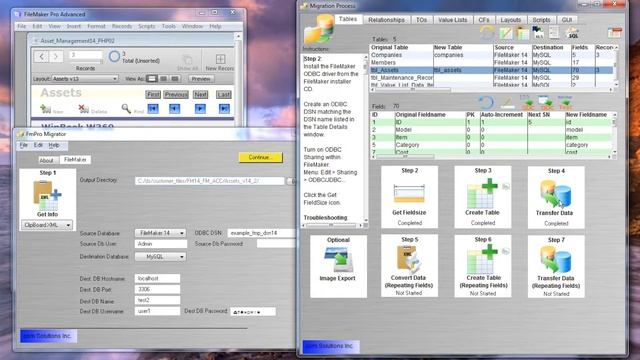 Step #4 Transfer Data from FileMaker to MySQL using FmPro Migrator [Windows] смотреть онлайн