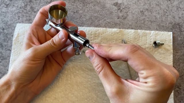 Airbrush disassembly and assembly. смотреть онлайн