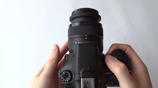 Sony SAL-1855-2 - AF NOISE TEST смотреть онлайн