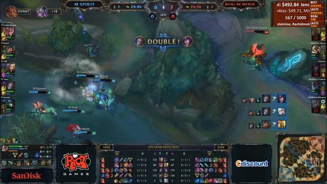 EPS XIII - ½ finale - MIL S vs ROG - Game 1 смотреть онлайн