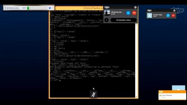 Работа с модулями Python
