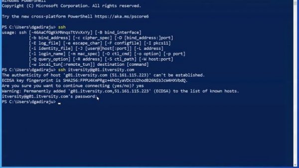 16 Setup SSH Keys using Windows Powershell