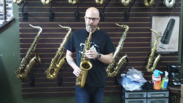Selmer Mark VI Alto SN 146185 - Ben Reece of Saxquest смотреть онлайн