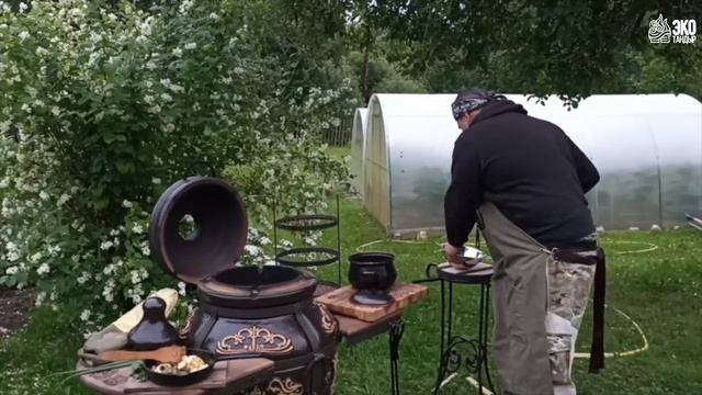 Каша, томленая с утиными потрошками смотреть онлайн