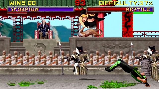 Mortal Kombat II Unlimited Mugen - Scorpion Ladder смотреть онлайн
