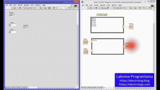 Labview Programlama Dersi-6: Formula Node смотреть онлайн