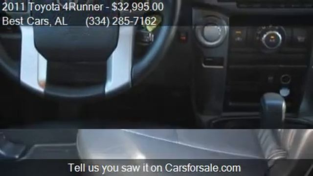 2011 Toyota 4Runner SR5 for sale in Millbrook, AL 36054 at B смотреть онлайн