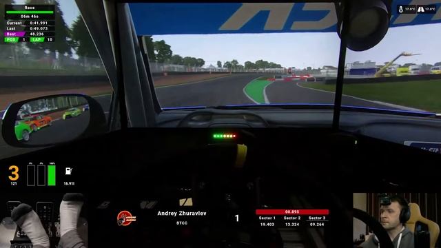 rFactor 2 - Brands Hatch Indi - Infinity Q50 V37 смотреть онлайн