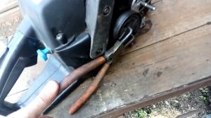 Бензопила Partner P350 Chrome Снятие сцепления.