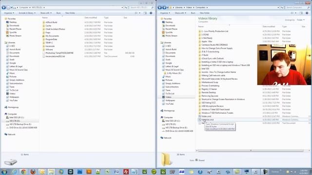 How to Export your Files or Folders from Windows Explorer into a Text File MS Excel смотреть онлайн