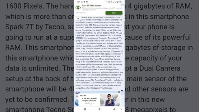 Tecno Spark 7T Smart Phone with Excellent processer 2023 смотреть онлайн