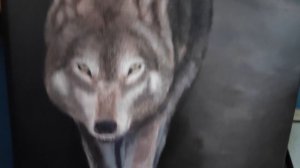 #волк #акрилом часть4 (обзор)