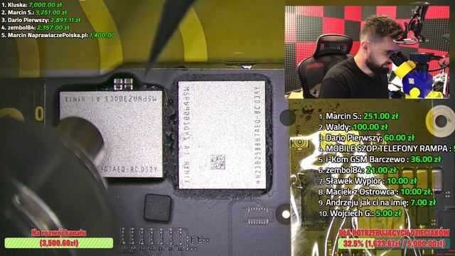 Urodzinowy LIVE! 10 000 Subów! Macbook M1 CPU SWAP RAM I HDD! Charytatywnie Dla Dzieciaków!