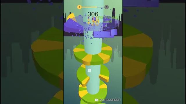 Крутая игра !!helix jump смотреть онлайн