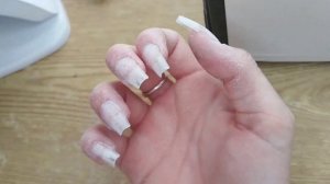 Наращивание ногтей самой себе 💅❤️