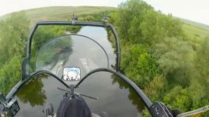 полёт на паралёте на предельно малой высоте
