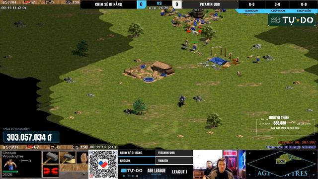 6 NHÀ PHÙ THUỶ - Chim Sẻ làm U98 ỨC NỔ ĐOM ĐÓM MẮT | AoE Highlights #aoe смотреть онлайн