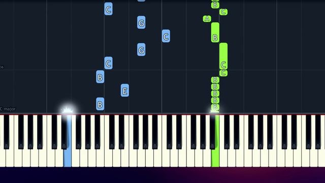 Lady Gaga - I'll Never Love Again (A Star Is Born) Piano Tutorial смотреть онлайн