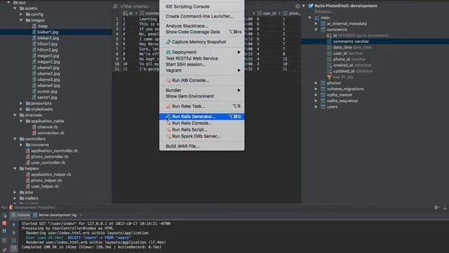 Simple PhotoSite in Ruby on Rails using SQLite database смотреть онлайн