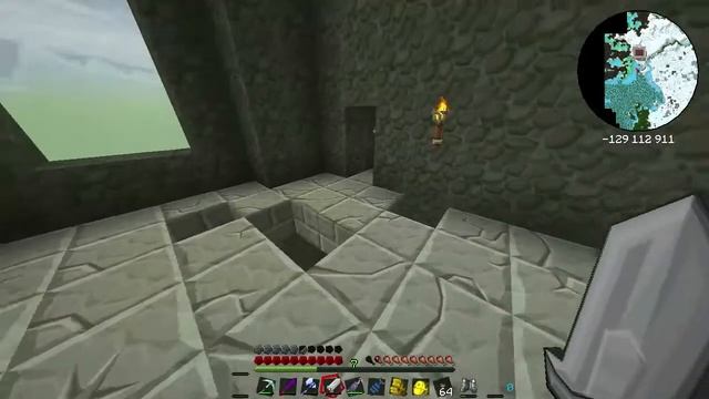 Minecraft HEXXIT Ep.15 - Puke Green Water смотреть онлайн