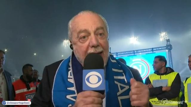 Napoli owner Aurelio De Laurentiis celebrates Napoli's first Scudetto in 33 years смотреть онлайн