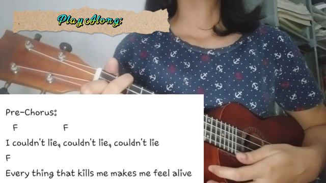 Counting Stars by One Republic [No Capo][Ukulele Tutorial+Play Along] смотреть онлайн