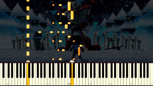 Synthesia: Undertale OST - ▶Bonetrousle смотреть онлайн
