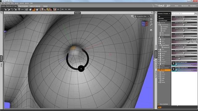 DAZ Studio Rigid Follow Node Adornments Tutorial смотреть онлайн