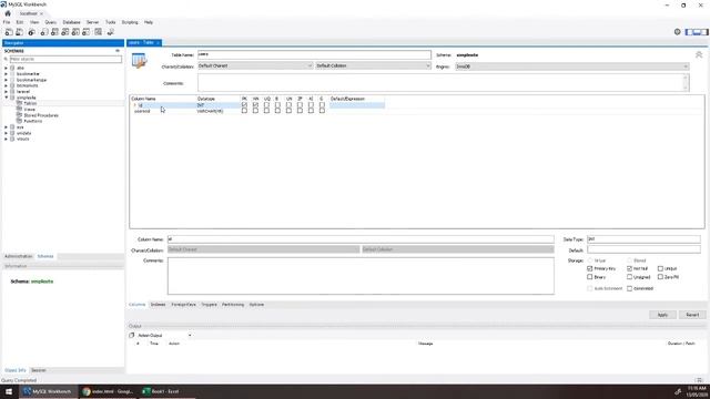 13 - Using MySQL workbench adding schema's and tables смотреть онлайн