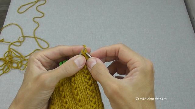 Убавки в пройме по узору и без ступенек