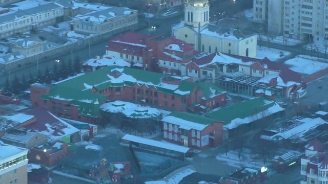 День первый. Панорама города Е-бурга с небоскреба Высоцкий 01.04.17 смотреть онлайн