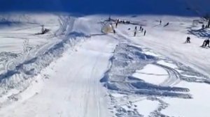 Смертельное катание в огромном шаре зорбе на Домбае