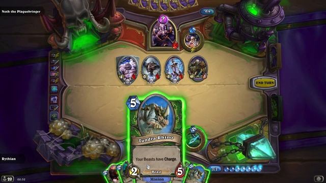 Hearthstone: Curse of Naxxramas - Plague Quarter #1 смотреть онлайн