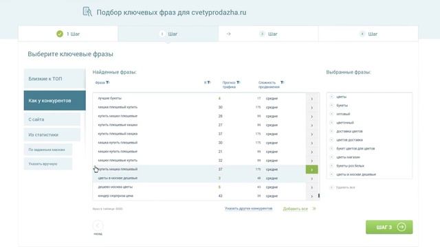 Создание нового проекта. Система автоматического продвижения сайтов. смотреть онлайн