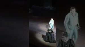 Veronika Dzhioeva and Andrea Care (Queen Elisabeth and Don Carlos), opera DON CARLOS, Bolshoy Theat
