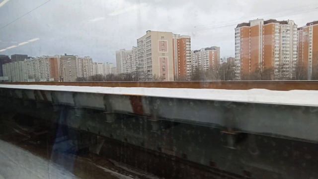 Перегон МЦД-3 Ховрино - Грачевская. Строительство V и VI путей ВСЖМ смотреть онлайн