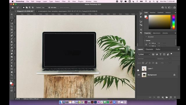 How to Create a SCROLLING Website Mockup in Photoshop for Instagram смотреть онлайн