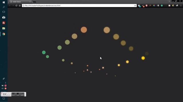 Simple css Loader | Loader #1 | Dance across смотреть онлайн